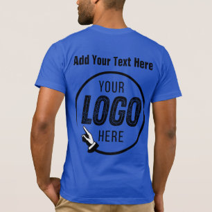 Upload Business Logo Photo Image Promotional Items T-Shirt
