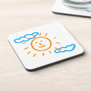 Upload Childs Drawing Turn Kids Artwork into Coaster