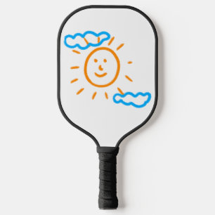 Upload Childs Drawing Turn Kids Artwork into Pickleball Paddle