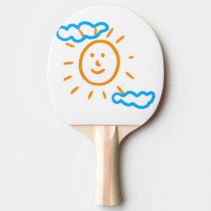 Upload Childs Drawing Turn Kids Artwork into Ping Pong Paddle