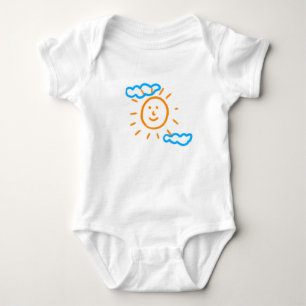 Upload Childs Drawing Turn Kids Artwork to Baby Bodysuit