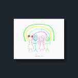 Upload Childs Drawing Turn Kids Artwork to Canvas Print<br><div class="desc">Digitize your kids' drawing or artwork and create unique gift products with your child's own artwork for a forever memory. Add your kids drawing to pillows, mugs, lamps, etc. Add kids' drawings, paintings, or any artwork for precious gifts for grandparents, aunts, uncles, school or kindergarten teachers, etc.</div>