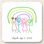 Upload Childs Drawing Turn Kids Artwork to Coaster<br><div class="desc">Digitize your kids' drawing or artwork and create unique gift products with your child's own artwork for a forever memory. Add your kids drawing to pillows,  mugs,  lamps,  etc. Add kids' drawings,  paintings,  or any artwork for precious gifts for grandparents,  aunts,  uncles,  school or kindergarten teachers,  etc.</div>