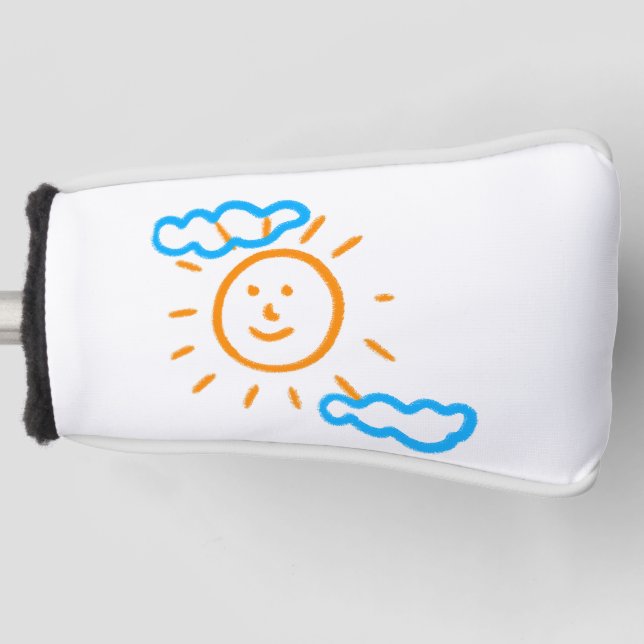 Upload Childs Drawing Turn Kids Artwork to Golf Head Cover (Front)