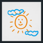 Upload Childs Drawing Turn Kids Artwork to Poster<br><div class="desc">Digitize your kids' drawing or artwork and create unique gift products with your child's own artwork for a forever memory. Add your kids drawing to pillows, mugs, lamps, etc. Add kids' drawings, paintings, or any artwork for precious gifts for grandparents, aunts, uncles, school or kindergarten teachers, etc.</div>