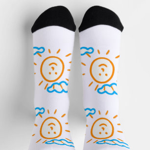 Upload Childs Drawing Turn Kids Artwork to Socks