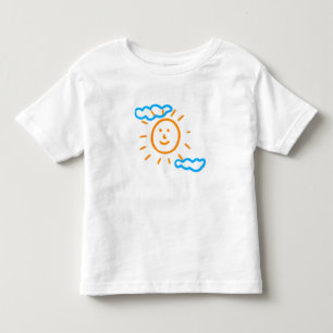 Upload Childs Drawing Turn Kids Artwork to Toddler T-shirt