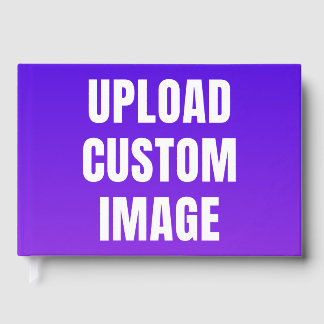 Upload Custom 3 Image - Add Your Own To Print On A Guest Book