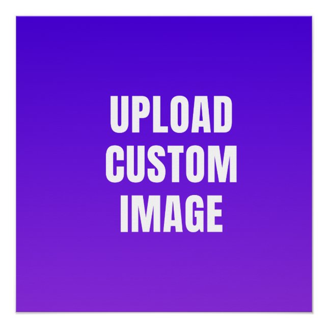 Upload Custom Image - Add Your Own To Print On A (Front)