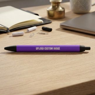 Upload Custom Image - Add Your Own To Print On A Black Ink Pen