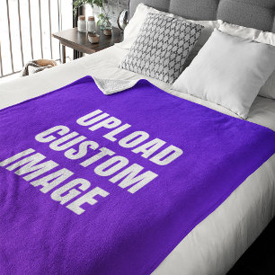 Upload Custom Image - Add Your Own To Print On A Fleece Blanket