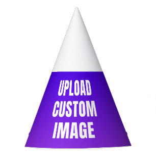 Upload Custom Image - Add Your Own To Print On A Party Hat