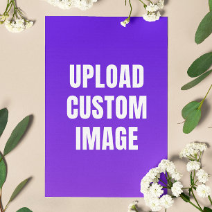 Upload Custom Image - Add Your Own To Print On A Program