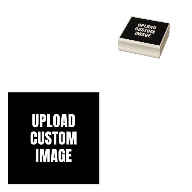 Upload Custom Image - Add Your Own To Print On A Rubber Stamp (Stamped)