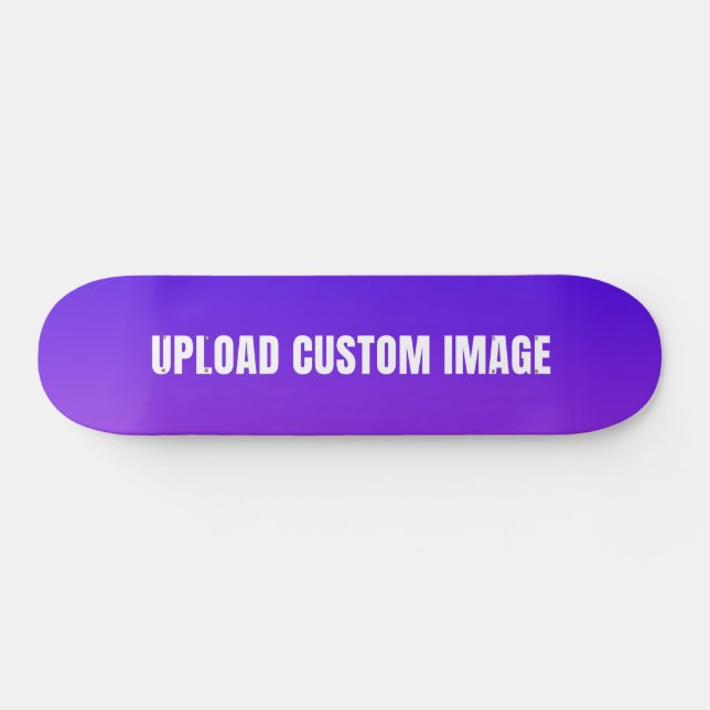 Upload Custom Image - Add Your Own To Print On A Skateboard (Horz)