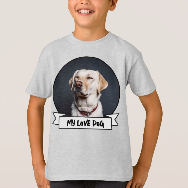 Upload dog photo T-Shirt (Front)
