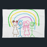 Upload Drawing Turn Kids Artwork to  Kitchen Towel<br><div class="desc">Digitize your kids' drawing or artwork and create unique gift products with your child's own artwork for a forever memory. Add your kids drawing to pillows,  mugs,  lamps,  etc. Add kids' drawings,  paintings,  or any artwork for precious gifts for grandparents,  aunts,  uncles,  school or kindergarten teachers,  etc.</div>