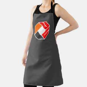 Upload logo apron