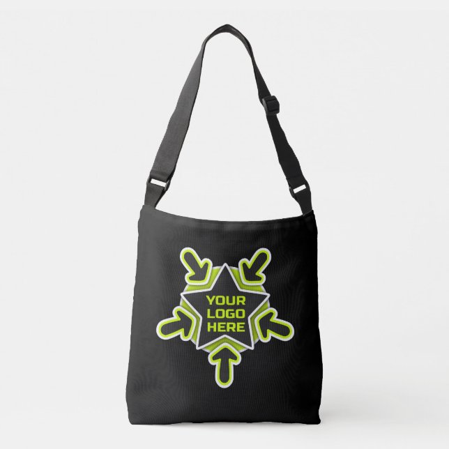 Upload logo crossbody bag (Front)