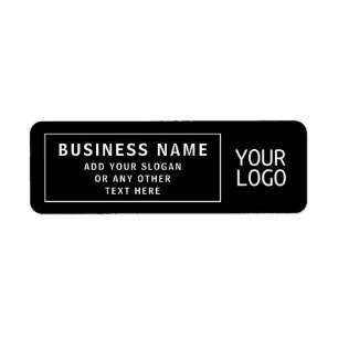 Upload Logo or QR code   Cool Return Address