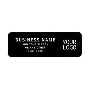 Upload Logo or QR code   Cool Return Address
