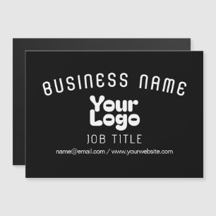 Upload Logo Retro-Modern Black & White (editable)