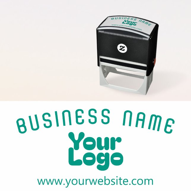 Upload Logo Retro-Modern Self-inking Stamp (Creator Uploaded)
