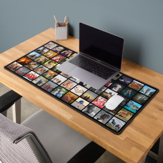 Upload photo desk mat