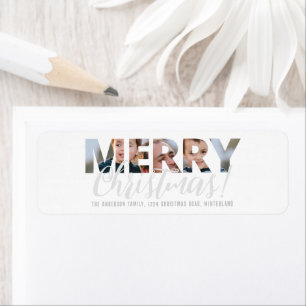 Upload Photo in Text Christmas