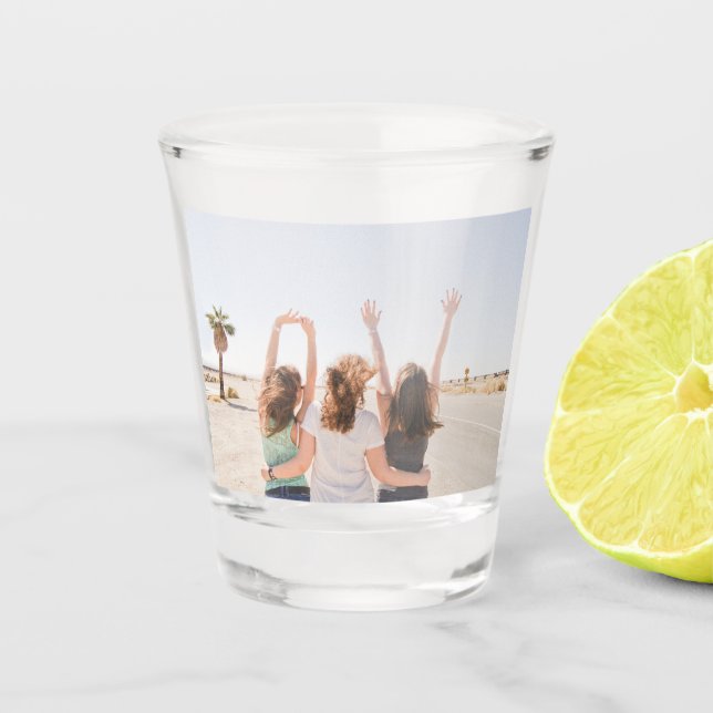 Upload photo shot glass (Front)