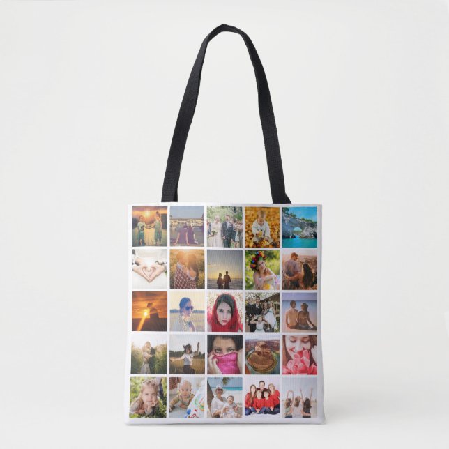 Upload photo tote bag (Front)