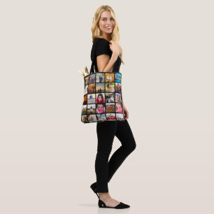 Upload photo tote bag