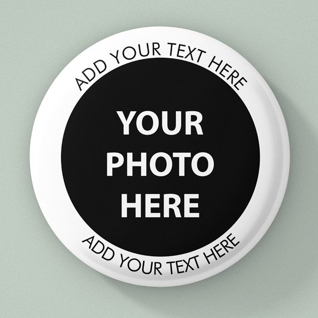 Upload Picture Photo & Add Text – Customize 1 Inch Round Button (Creator Uploaded)