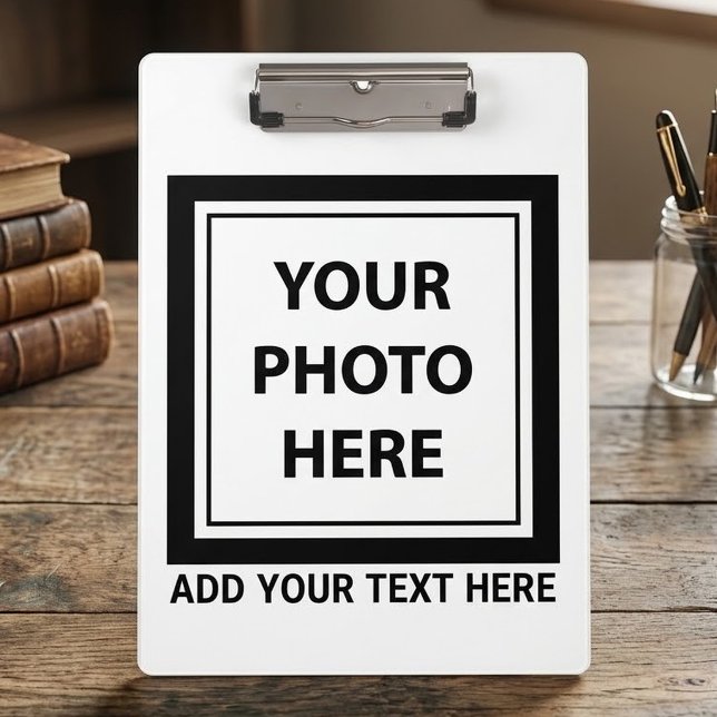 Upload Picture Photo & Add Text – Customize Clipboard (Creator Uploaded)