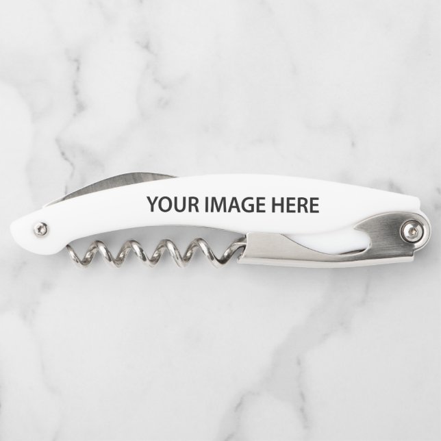 Upload Picture Photo & Add Text – Customize Corkscrew (Back)