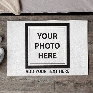 Upload Picture Photo & Add Text – Customize Doormat