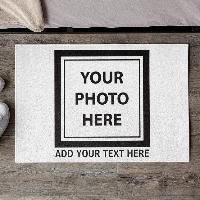 Upload Picture Photo & Add Text – Customize Doormat (Creator Uploaded)