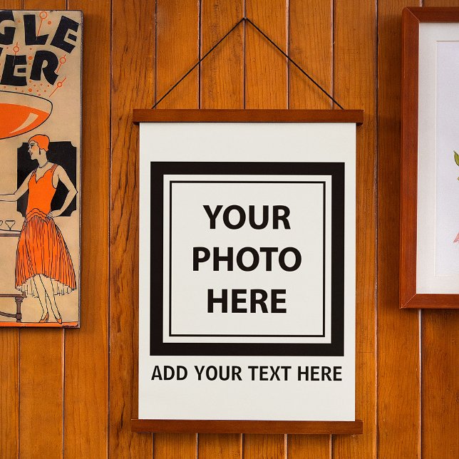 Upload Picture Photo & Add Text – Customize Hanging Tapestry (Creator Uploaded)