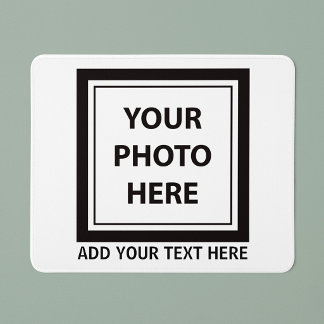 Upload Picture Photo & Add Text – Customize Mouse Pad
