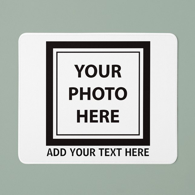 Upload Picture Photo & Add Text – Customize Mouse Pad (Creator Uploaded)