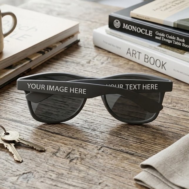 Upload Picture Photo & Add Text – Customize Sunglasses (Creator Uploaded)