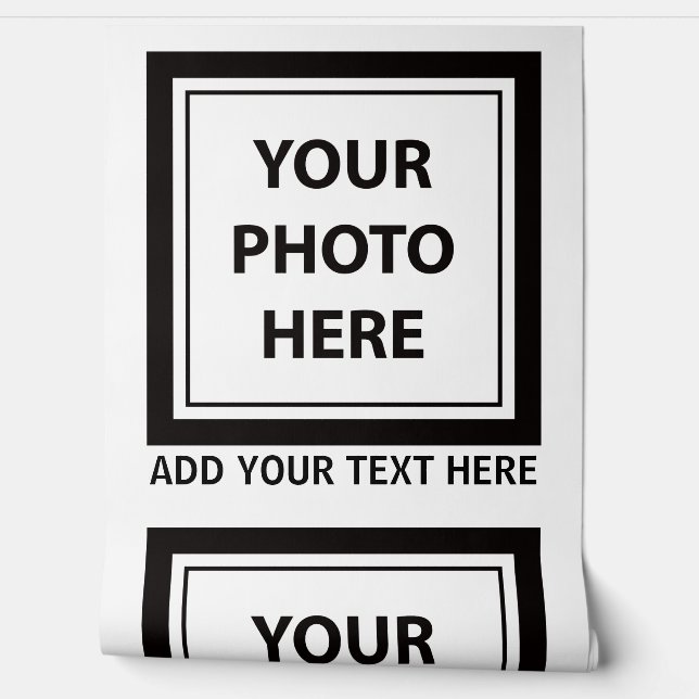 Upload Picture Photo & Add Text – Customize Wallpaper (Unrolling)