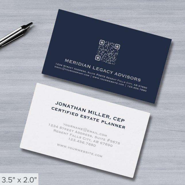 Upload QR Code Business Card (Creator Uploaded)