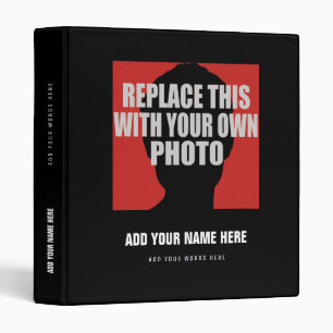 upload , replace your own photo binder