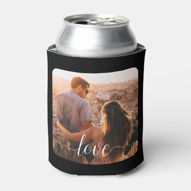 Upload two photo can cooler (Can Front)