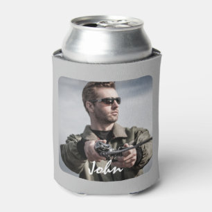 Upload two photo can cooler