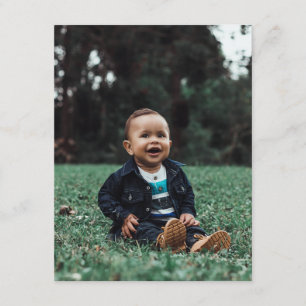 Upload You Own Custom Photo Enclosure Card