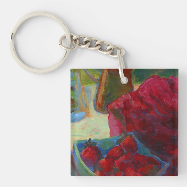 Upload Your Artwork | Turn Custom Painting to Keychain (Front)
