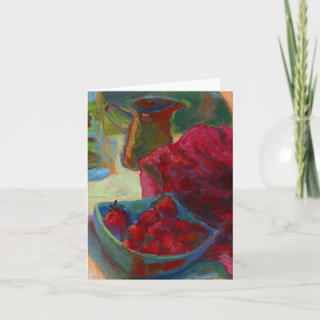Upload Your Artwork | Turn Custom Painting to  Note Card (Front)