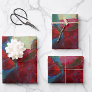 Upload Your Artwork   Turn Custom Painting to  Wrapping Paper Sheet